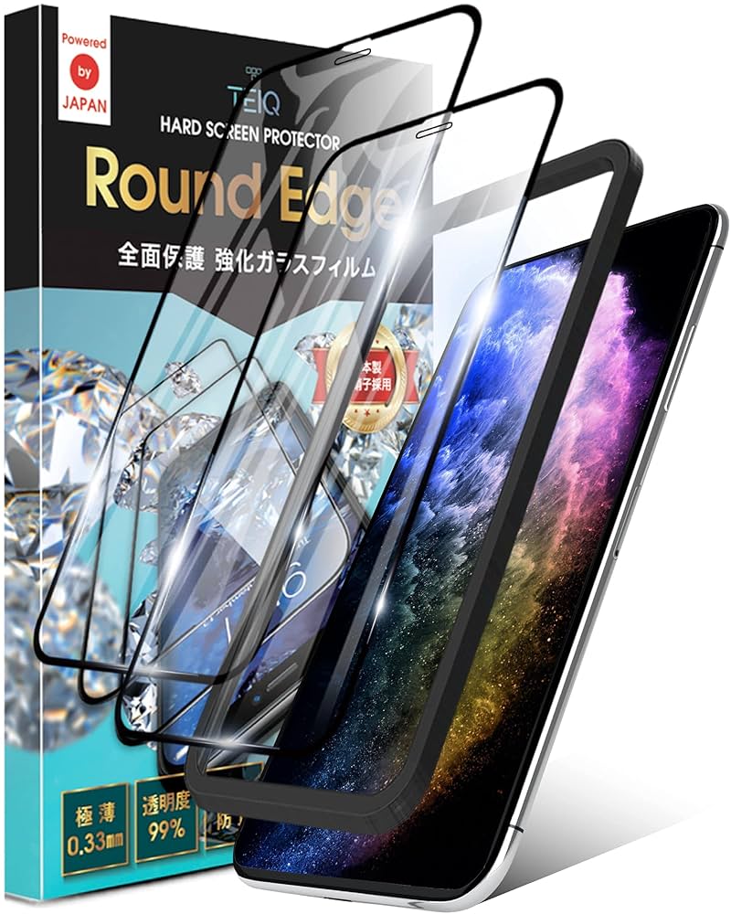 Amazon | TEIQ ガラスフィルム iPhone11Pro iPhone X iPhone XS